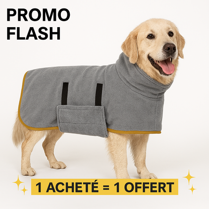 Peignoir PuppyWrap | Ultra-absorbant