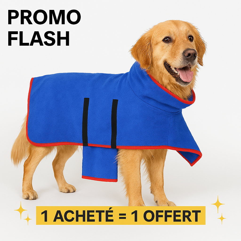 Peignoir PuppyWrap | Ultra-absorbant