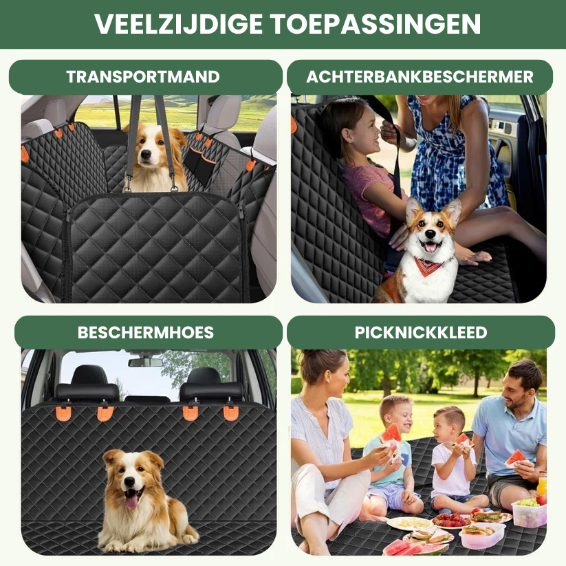 CaniMoov+™ | Beschermhoes voor in de auto – voor honden